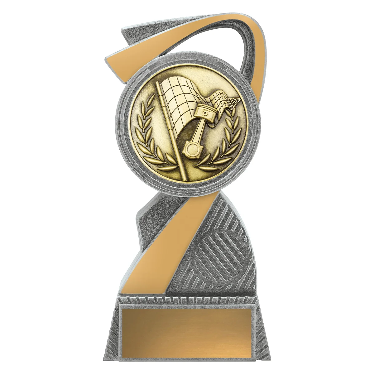 Silver / gold arclight gold - motorsport with plastic / metal construction