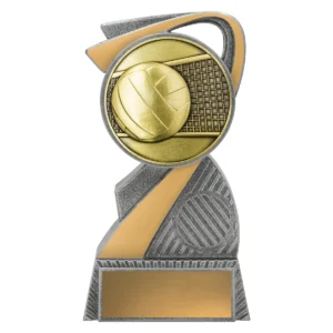 Silver & gold arclight gold - volleyball with plastic / metal construction