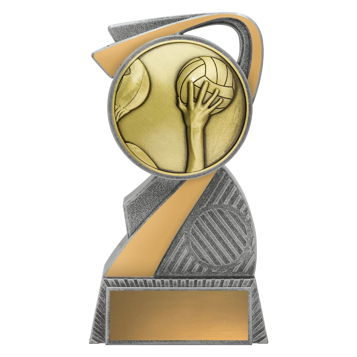 arg70a-silver-and-gold Silver & gold arclight gold - water polo with plastic / metal construction
