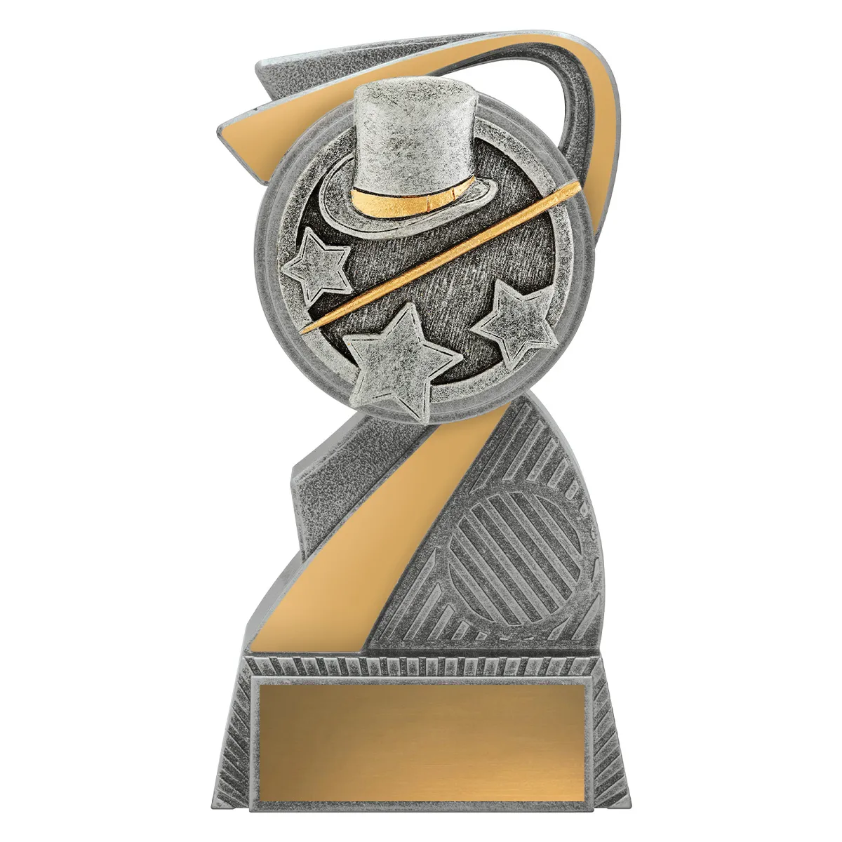 alp59a-silver Silver arclight - jazz / tap with resin construction