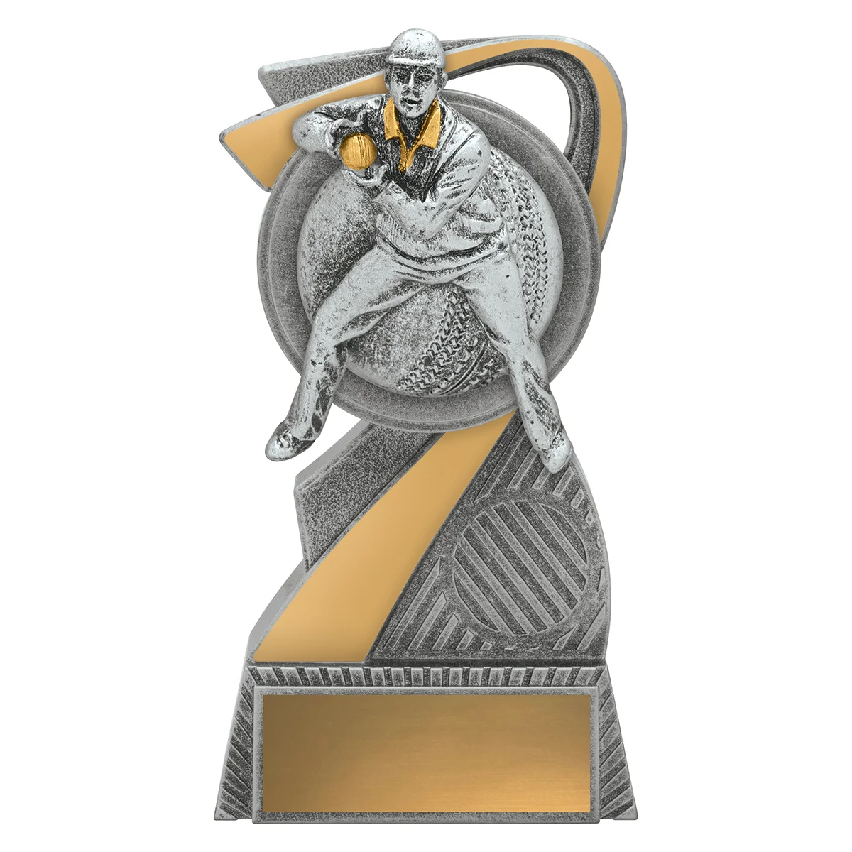 alp91a-silver Silver arclight - male fielding with resin construction