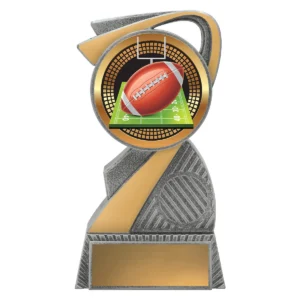 Silver arclight showtime - american football with plastic construction