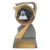 alb46a-silver Silver arclight showtime - badminton with plastic construction
