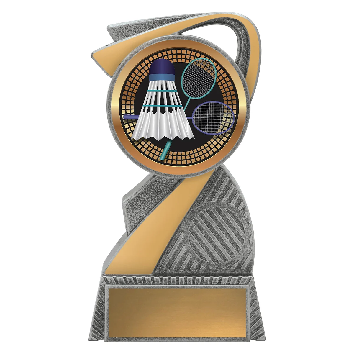 alb46a-silver Silver arclight showtime - badminton with plastic construction