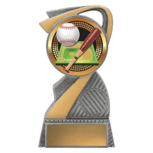 Silver arclight showtime - baseball with plastic construction