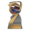 alb14a-silver Silver arclight showtime - gymnastics with plastic construction