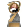 alb45a-silver Silver arclight showtime - martial arts with plastic construction