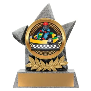 Silver argo - go kart with resin construction