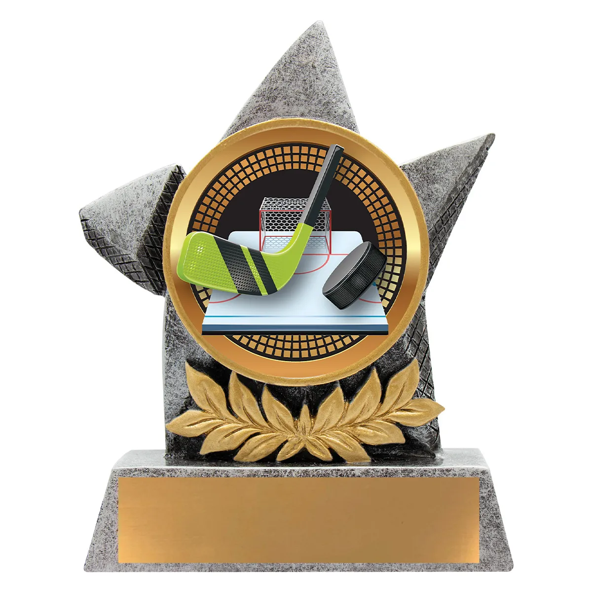 ab50-silver Silver argo - ice hockey with resin construction