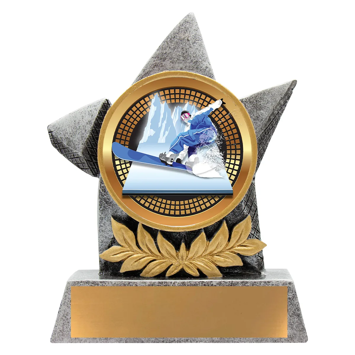 ab92-silver Silver argo - snowboard with resin construction