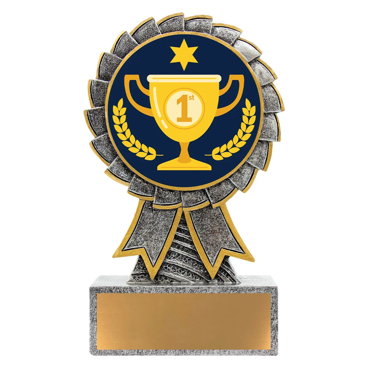 ast91-silver Silver aster - 1st place with resin construction