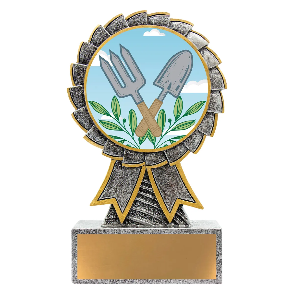 ast66-silver Silver aster - gardening with resin construction