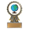 ast29-silver Silver aster - globe with resin construction