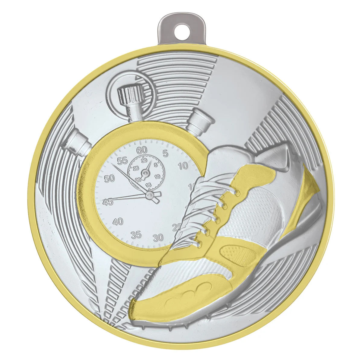 ml501-silver-and-gold Silver & gold athletics lumina with metal construction