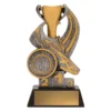 12347s-silver Silver athletics - podium with resin construction