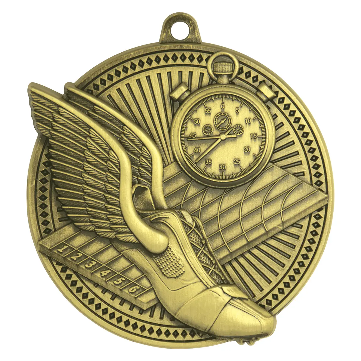 Gold athletics tempo with metal construction