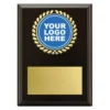 pl02a-black Black aura plaque with timber construction