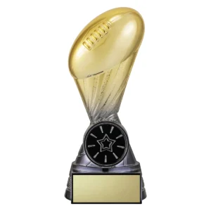 Black / gold aussie rules fortis - black & gold with resin construction