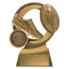 a3631a-gold Gold aussie rules mirage with resin construction