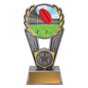 Silver aussie rules polaris - colour with resin construction