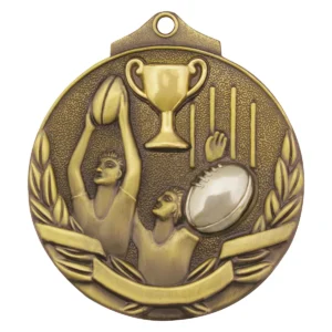 Gold aussie rules two tone with metal construction