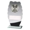 wm746a Badminton clipped oval with glass construction