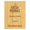 qs6 Bamboo plaque with bamboo construction