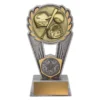 -gold Silver / gold baseball polaris with resin / metal construction