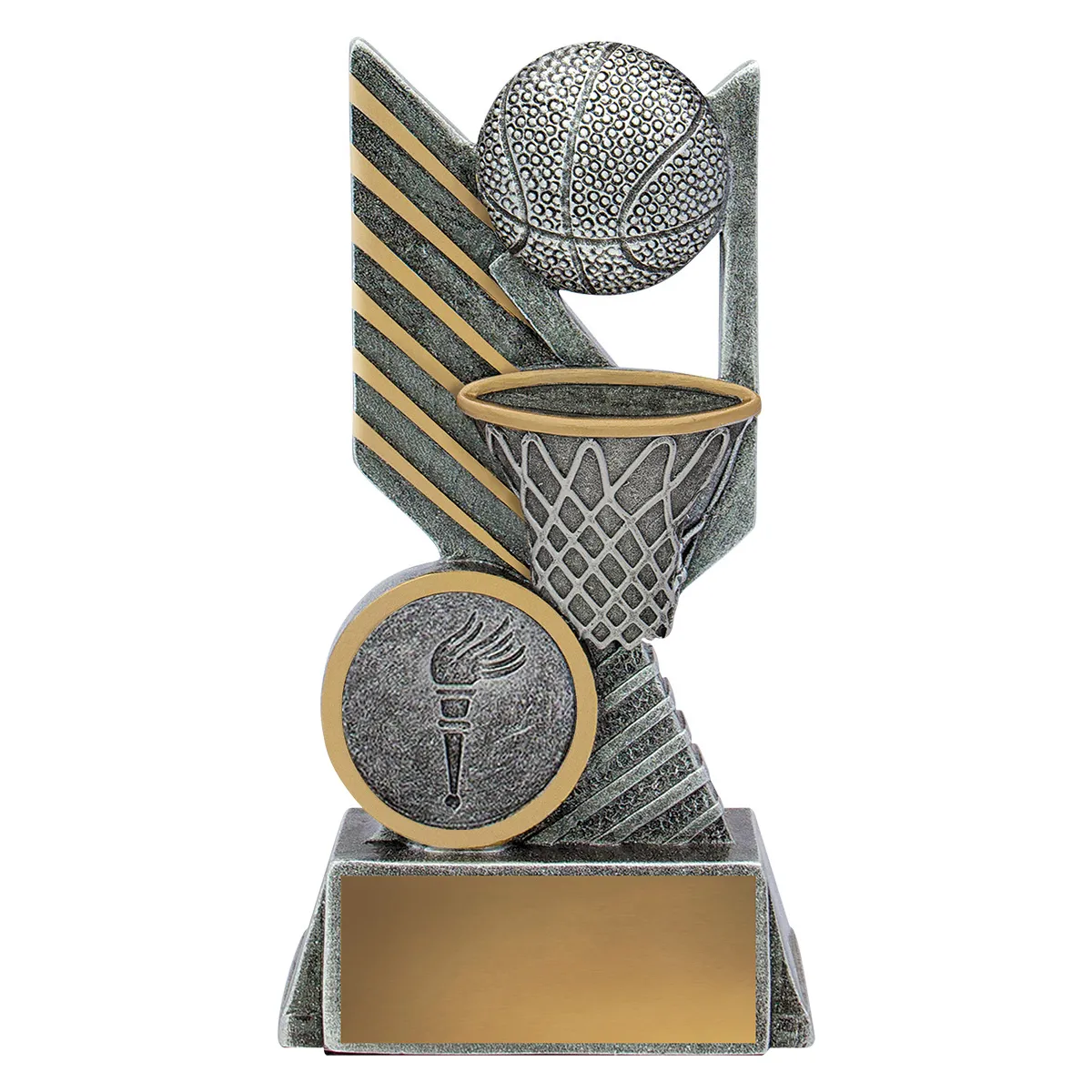 a2707a-silver Silver basketball rogue with resin construction