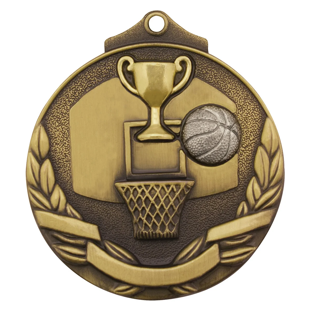 mt907g-gold Gold basketball two tone with metal construction