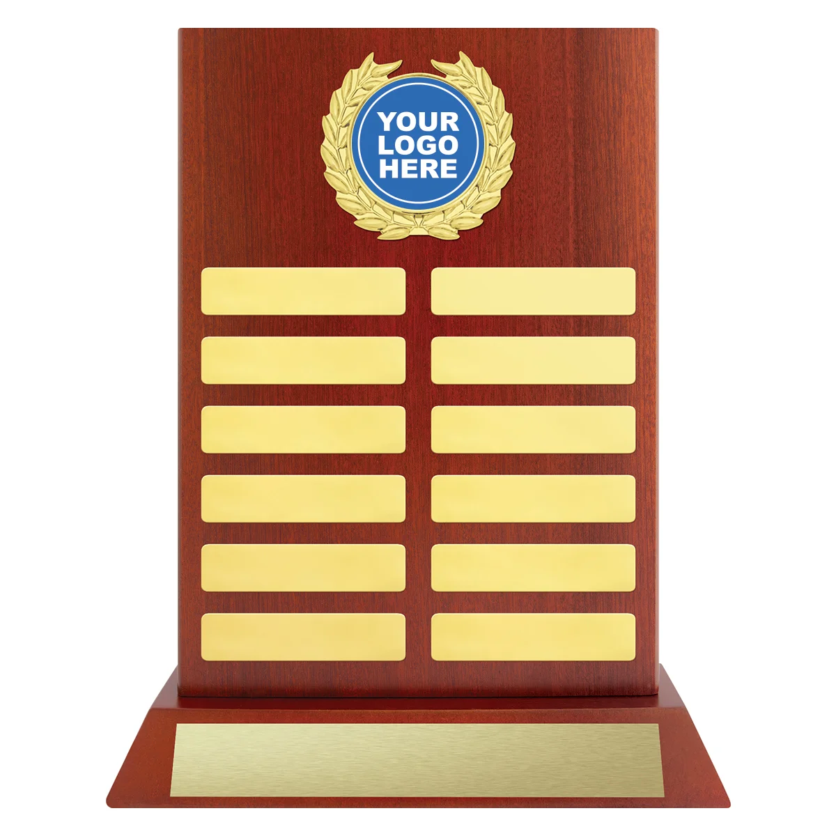 ar548-walnut Walnut benchmark award with timber construction