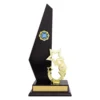 n530a-black Black black starboard with plastic / timber construction