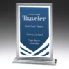 w423a-blue-grey-bg Blue blue marvel award with glass construction