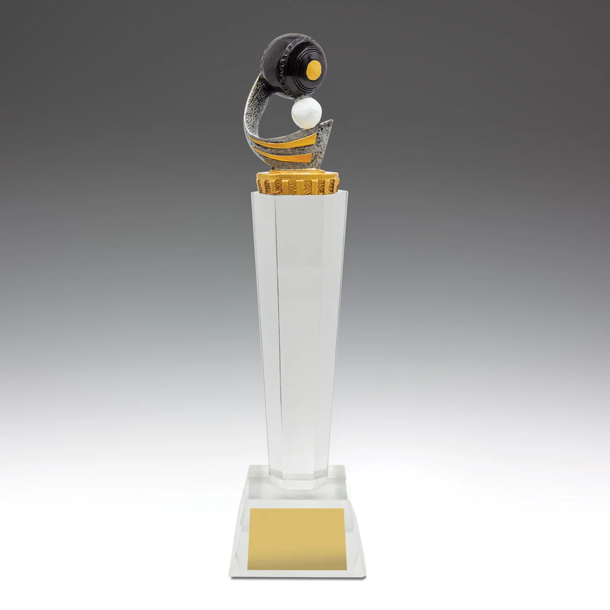uc83a-grey-bg Bowls crystal with crystal construction
