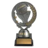 ft291a-silver Silver budget torch - netball with plastic construction
