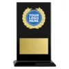 ga900a-black Black calibre award with glass construction