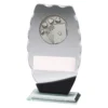 wm797a Cards clipped oval with glass construction