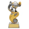 ur04a-silver Silver character flame with resin construction