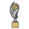 -gold Silver / gold chess husky with plastic / metal / marble construction
