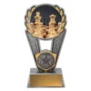 psc782a-silver Silver chess polaris - colour with resin construction