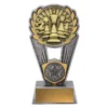 -gold Silver / gold chess polaris with resin / metal construction