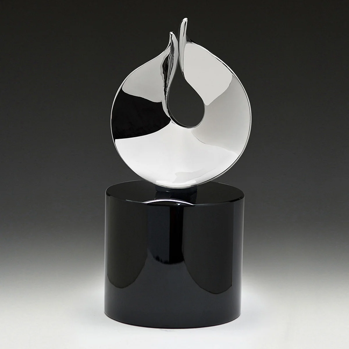 yj350-black-grey-bg Black cip crystal passion with crystal / metal construction