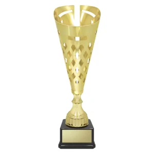 Gold claymore with plastic / metal / marble construction