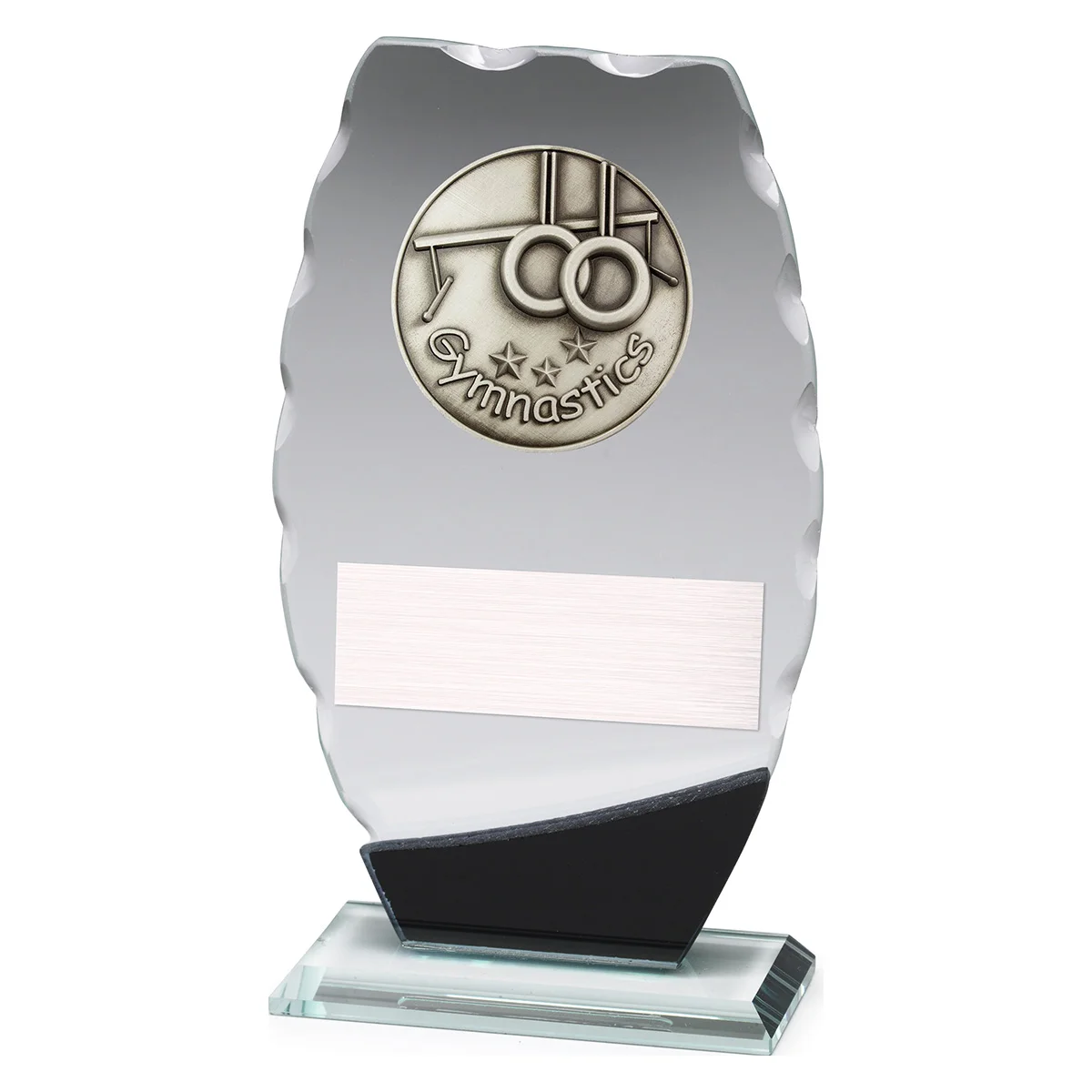 wm714a Clipped oval glass - gymnastics with glass construction