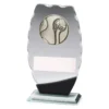 wm770a Clipped oval glass - water polo with glass construction