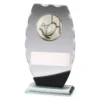 wm713a Clipped oval with glass construction