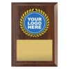 pl16a-walnut Walnut college plaque with timber construction