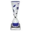 f508b-blue Blue copa blue football with plastic / marble construction