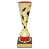 f511b-red Red copa red football with plastic / marble construction