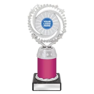 Pink cosmic series - pink with plastic / marble construction